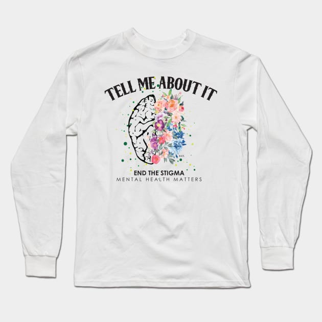 Tell Me About It Long Sleeve T-Shirt by LittlePearlDesigns